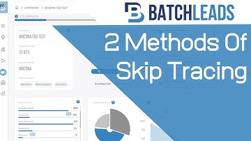 Batch Leads Tutorial: How to Use Batch Leads 🔍 The 2 Methods of Skip Tracing