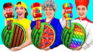Me vs Grandma Cooking Challenge | Funny Food Challenges by TeenTeam