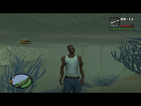 GTA San Andreas - Tips & Tricks - How to walk Underwater