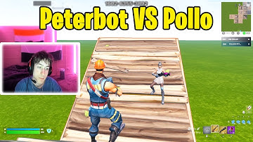 Peterbot VS Pollo 1v1 Buildfights and Says Top 10 Globals Prediction!