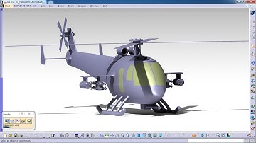 CATIA V5 Helicopter