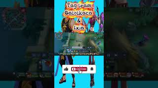 Tag team Gatotkaca &amp; Ixia #kojigamingtv #gatotkaca #ixia #mlbb #shorts #short