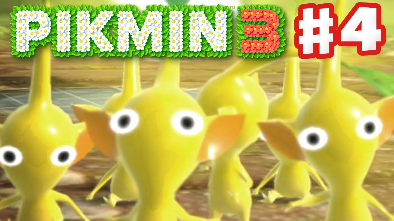 Pikmin 3 - Day 4 - Yellow Pikmin (Nintendo Wii U Gameplay Walkthrough) -  YouTube