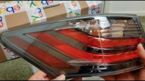ASMR Unboxing LEXUS CT200h 2011-13 Driver Side Rear Tail Light Housing OEM!