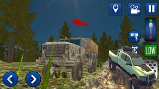 Extreme Military Offroad Game (Truck driving) HD screenshot 1