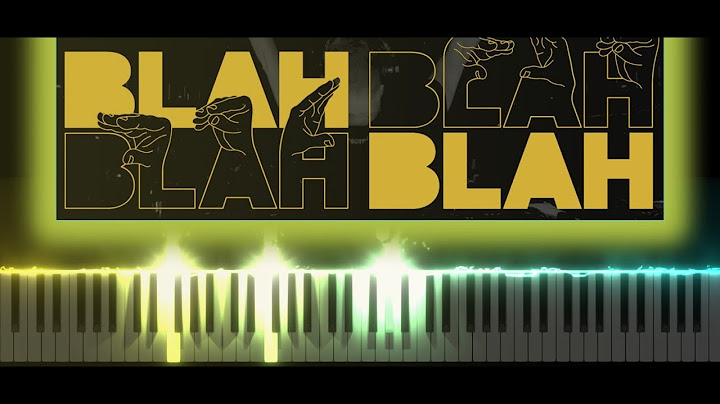 Blah Blah Blah Piano version - Piano performance video thumbnail