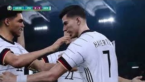 Hurra wir sind im Viertelfinale Pes 2021 Germany vs Italien