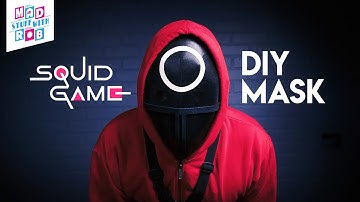 How to make SQUID GAME MASK with PAPER | DIY |  In Hindi | Easy Tutorial