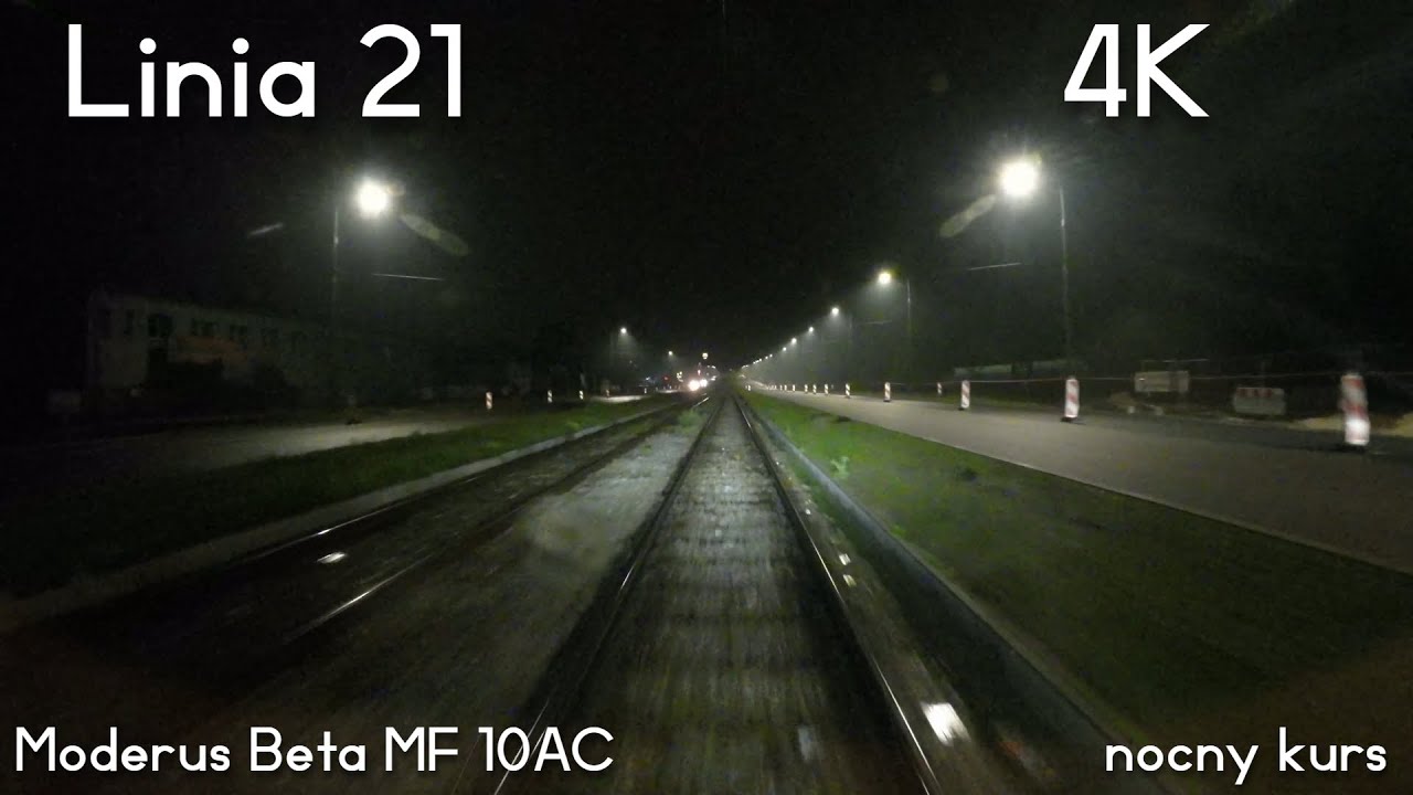 Tramwaje Śląskie/Silesian Trams linia 21 Będzin Cmentarz Komunalny - Tworzeń Huta Katowice 4K