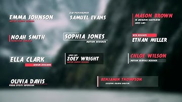 Modern Lower Thirds After Effects Templates