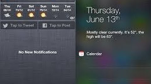 How to get IOS7 Notification Center on IOS6! Awesome Cydia tweak september 2013