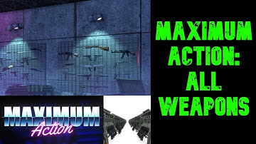 All Weapons In Maximum Action