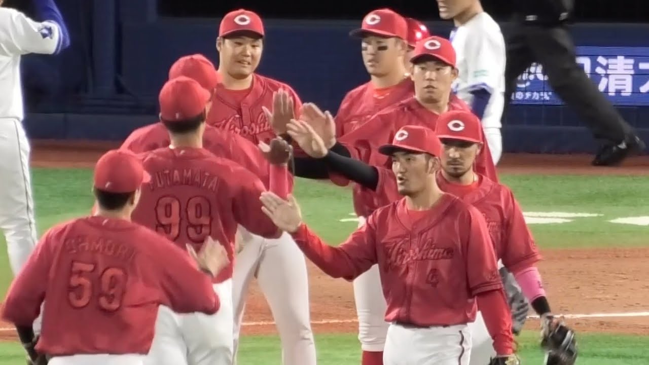 広島カープ、今季最長5時間21分の末にドローの瞬間！広島カープvs横浜 