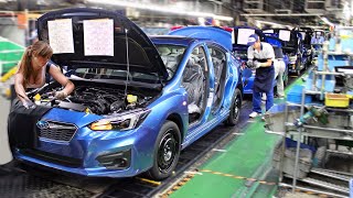 SUBARU FACTORY🚘2024 Producing WRX, Forester, Outback, Impreza - Where it's made?🔥Manufacturing