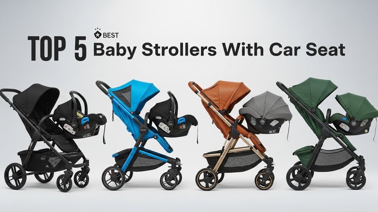 TOP 5 Best Baby Strollers With Car Seat Review Video 2026