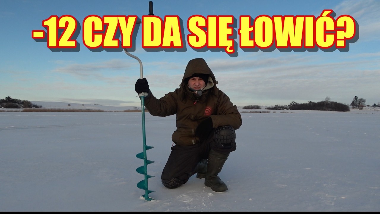-12 CZY DA SIĘ WĘDKOWAĆ?!?!?! JAKO JEDYNY POŁOWIŁEM!!!!