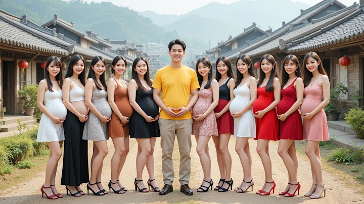 동아시아 서원 마을의 인구 위기! 41살 한국 남성, 15명의 20~40대 여성들을 임신시키다! 기적의 새 생명 이야기