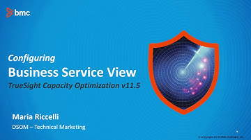 Configuring Business Service View | TrueSight Capacity Optimization