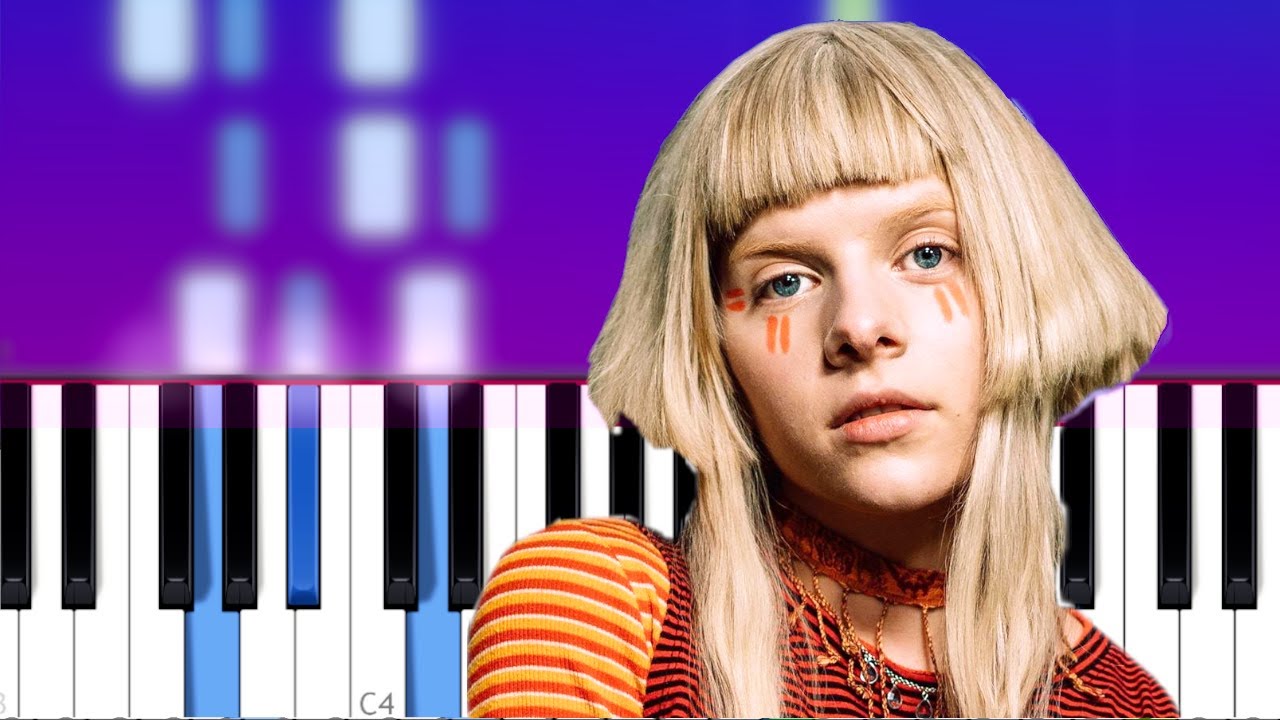 AURORA - Winter Bird (Piano Tutorial)