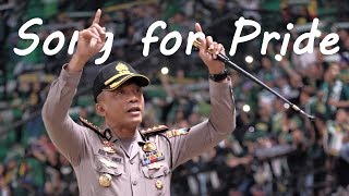 Song For Pride - Momen Kapolrestabes Surabaya ikut bernyanyi usai Laga Persebaya vs PSMS