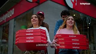Haz de tu martes... ¡UN MARTES LOCOS de Telepizza con medianas por solo 5'95€!