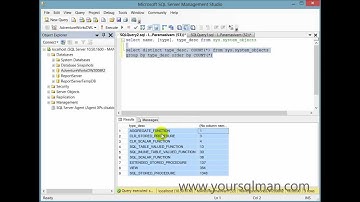 SQL Server System Objects