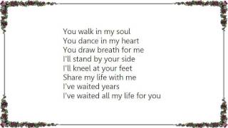 Gary Numan - You Walk in My Soul Lyrics