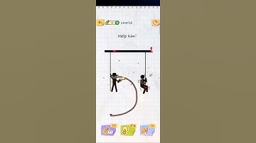 Draw 2 Save L12, 13 #android #game #gameplay #trending #shorts