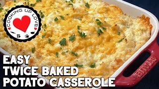 Twice Baked Potato Casserole Recipe | Potluck Ideas | Cooking Up Love by Cooking Up Love 3,545 views 2 years ago 4 minutes, 16 seconds