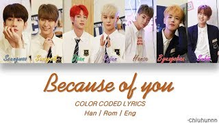 VICTON (빅톤) – 사랑하기 때문에 (BECAUSE OF YOU) Lyrics [Color Coded Han | Rom | Eng]
