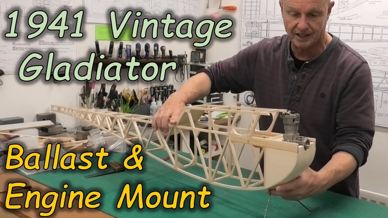 1941 Vintage Gladiator - Pt10: The Nose for Ballast & Engine Mounting ...