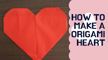 HOW TO MAKE A ORIGAMI HEART #YOUTUBE #SUBSCRIBE #YOUTUBER #VIEWS