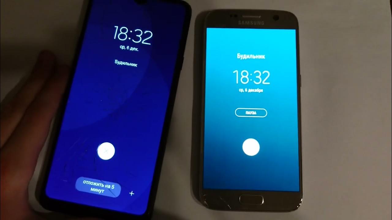 Samsung Galaxy A20s Samsung galaxy S7 alarms YouTube