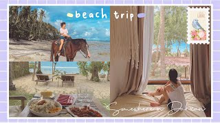 vlog┃Mati beach trip 🌊 Experience Somewhere in Dahican Tropical Kanakbai, Holiday well spent 🌿