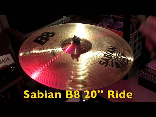 Sabian B8 20'' Ride Cymbal class=