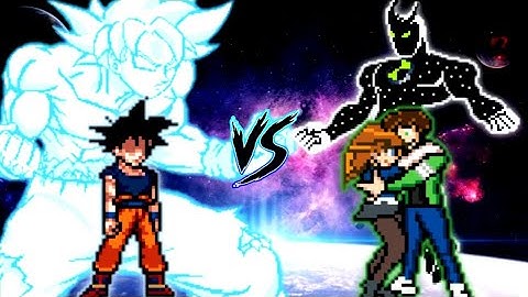Manga Goku V3 OP VS Ben 10 S3 V4 OP (all form) in Jump Force Mugen