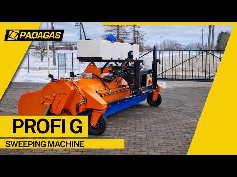 Padagas PROFI G Review | Professional Sweeper for Large Areas