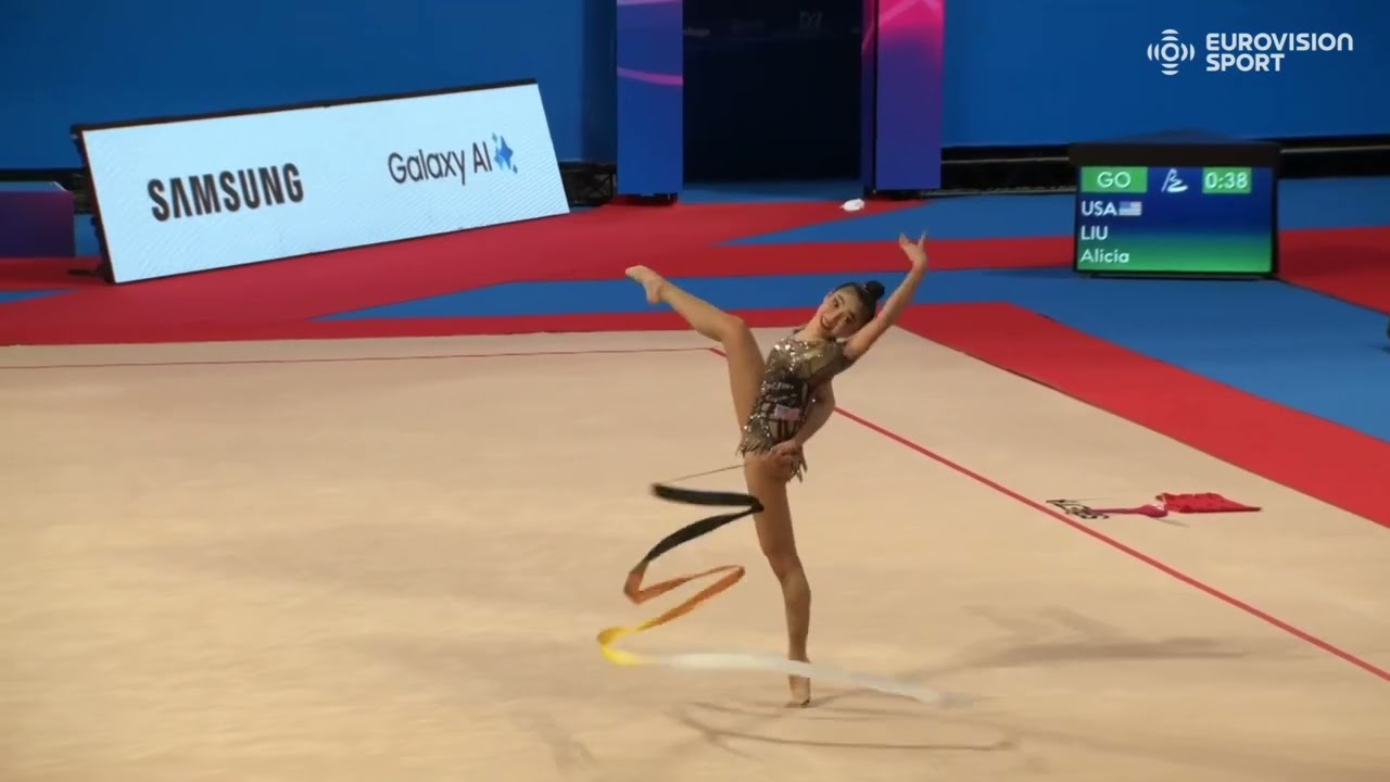 LIU Alicia (USA) RIBBON 23,8 - JWCh Sofia 2025