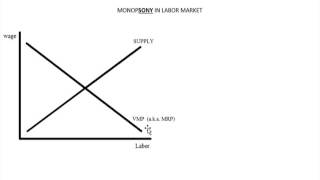 Monopsony in Labor Market - MFC, MRP