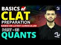 Basics of CLAT Preparation | Quantitative Aptitude | CLAT 2026 Exam Preparation | Abhyuday Pandey