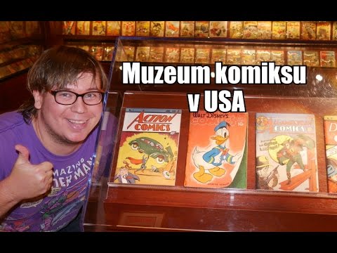 Video: Muzeum Komiksů