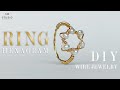 Hexagram Ring/Easy Ring/DIY Ring/Wire Wrap Ring Tutorial/DIY Jewelry/How to make