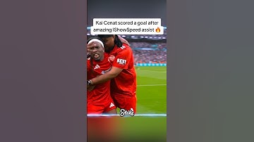 Kai Cenat scored a goal after amazing IShowSpeed assist 🔥 #kaicenat #ishowspeed #sidemen #kai #amp