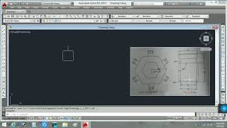 AutoCAD Basic Part -5 // How To Design Dining Table & Chair By Using Different Commands