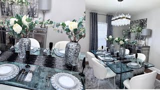 New 2025 ✨ Black and White Dining Room Decor/ HOUSE TO HOME