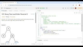 Binary Tree Level Order Traversal II LeetCode