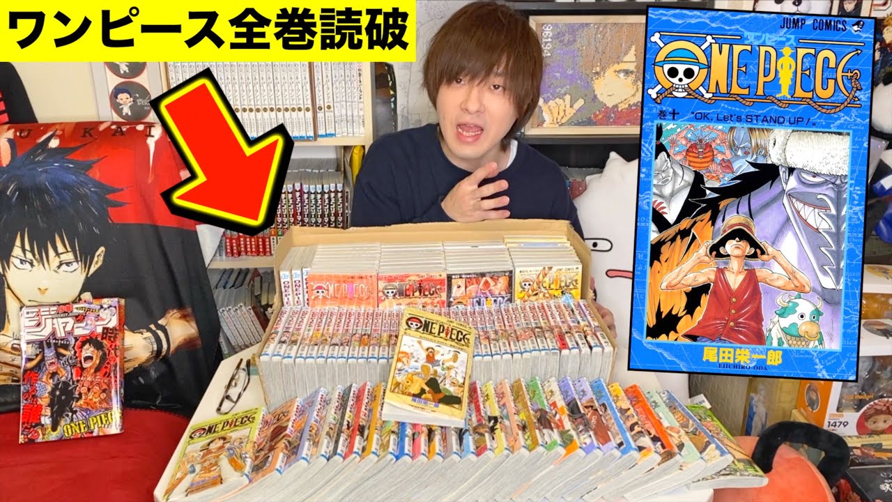 ワンピース全巻読破】え、ジンベエ8巻で出てたの？改めて見たアーロン