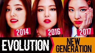 Evolution Of Kpop Girl Groups 2014 - 2017 (New Generation)