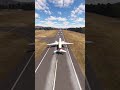 beautiful view of airplanes when landing eps.708