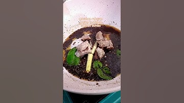 Resep Rawon pakai bumbu instan super simple #resep #resepmasakan #resepsimple #rawon #reseprawon